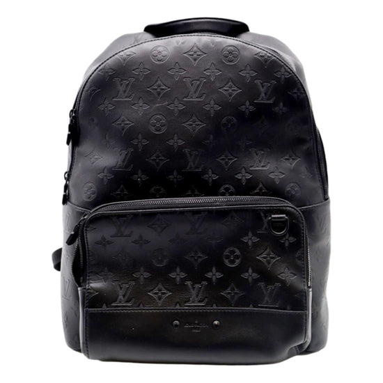 Shop Louis Vuitton Monogram Leather Logo Backpacks by KICKSSTORE