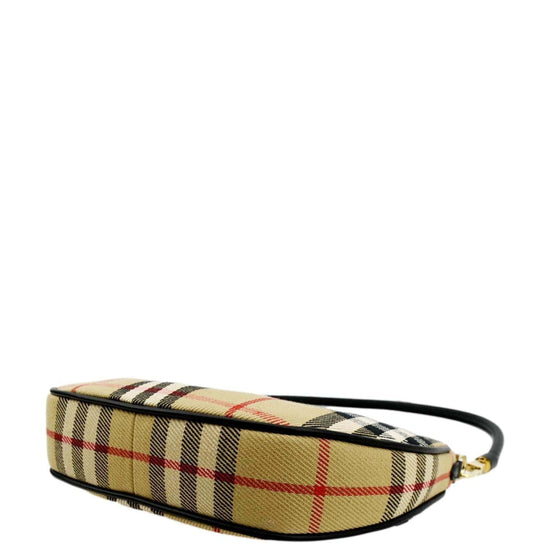 100% Authentic Burberry Vintage Check Olympia Pouch (Tag $860)