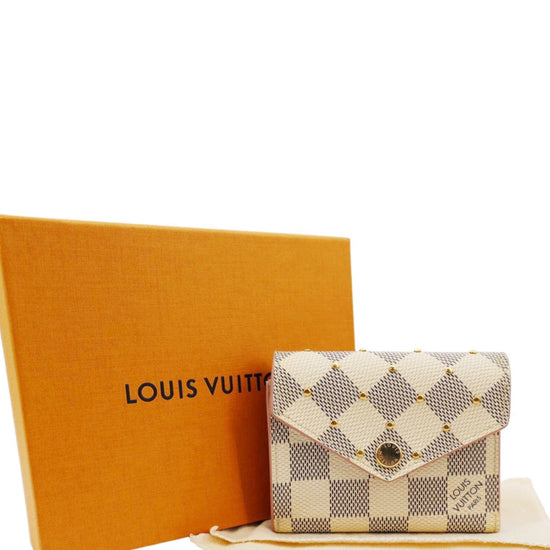 zoe wallet damier azur louis