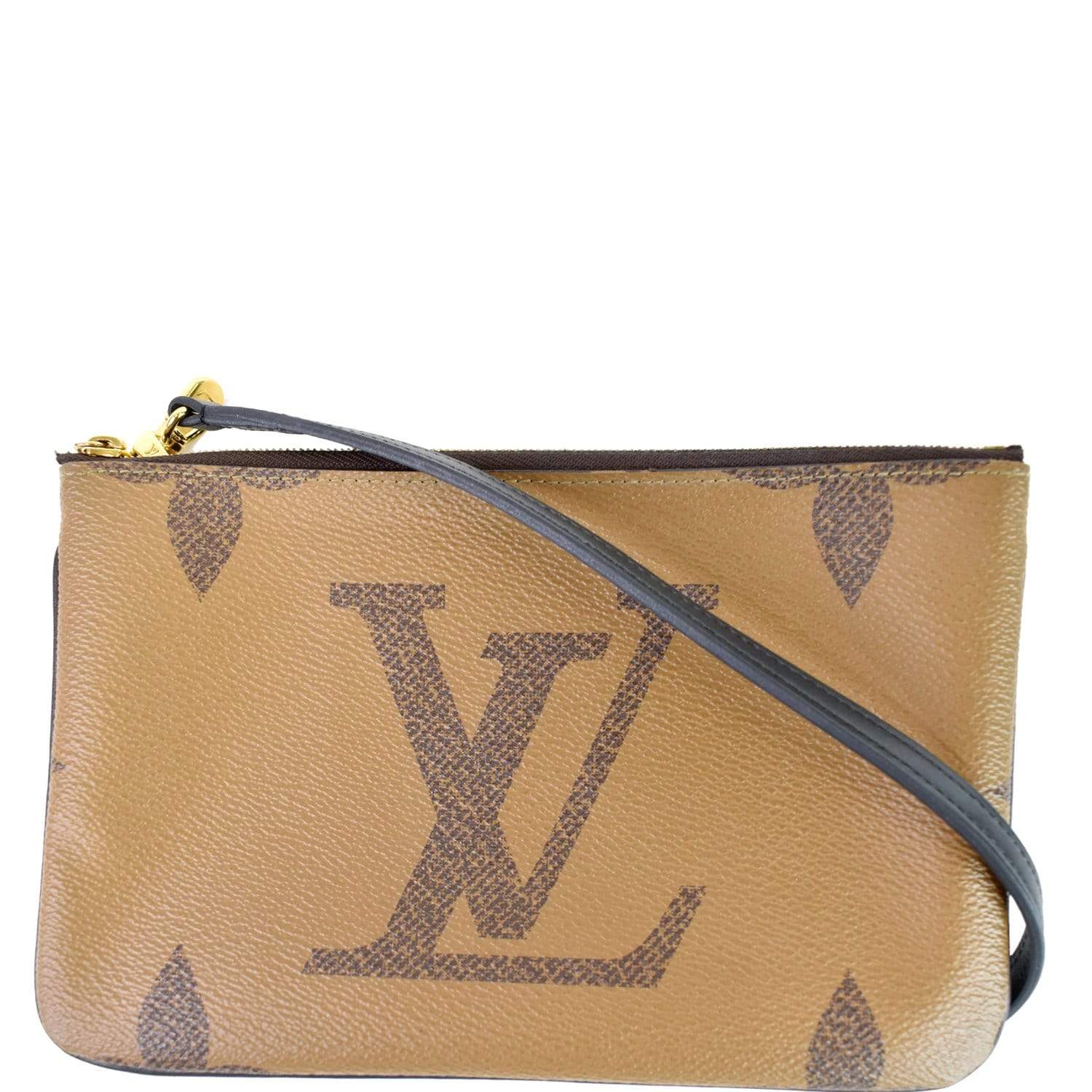 Louis Vuitton Reverse Monogram Giant Double Zip Pochette Crossbody - A  World Of Goods For You, LLC