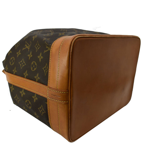 Noe Louis Vuitton Bag Noé GM Grande Monogram Brown Gold hardware Leather  Cotton ref.446973 - Joli Closet