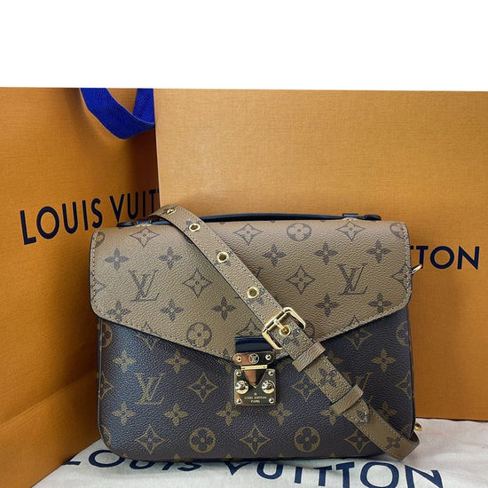 Louis Vuitton Monogram Reverse Pochette Metis - Brown Shoulder Bags,  Handbags - LOU789959