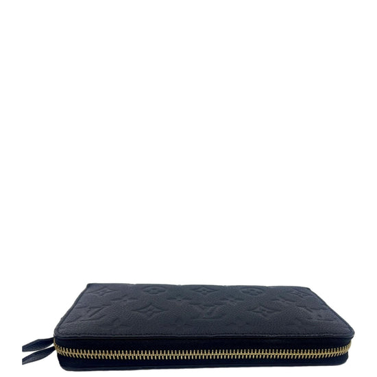 Louis Vuitton Crafty Zippy Wallet (12 Card Slot) Black in Monogram  Empreinte Cowhide Leather with Gold-tone - US