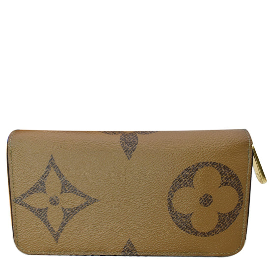 Louis Vuitton Zippy Wallet Monogram Reverse Monogram Giant