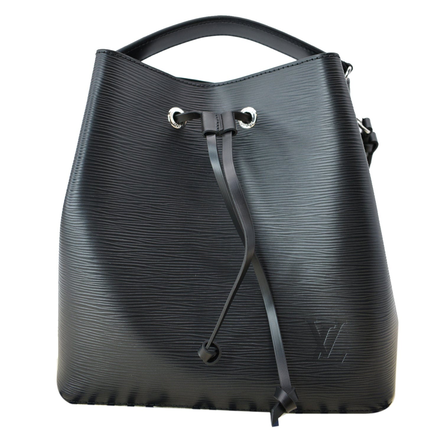 Louis Vuitton NeoNoe Epi Leather Shoulder Bag in Black