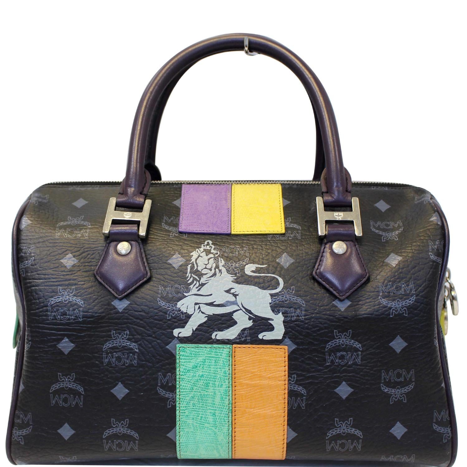 MCM, Bags, Limited Edition Mcm Princess Lion Mini Boston Bag