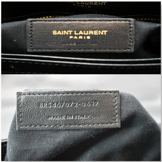 Saint Laurent Lambskin Loulou Zip Wallet Black — LSC INC
