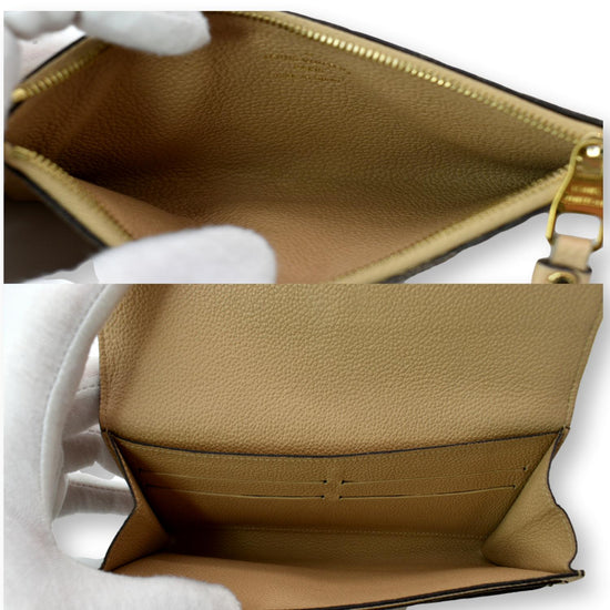 Louis Vuitton Bronze Empreinte Leather Compact Curieuse Wallet - Yoogi's  Closet