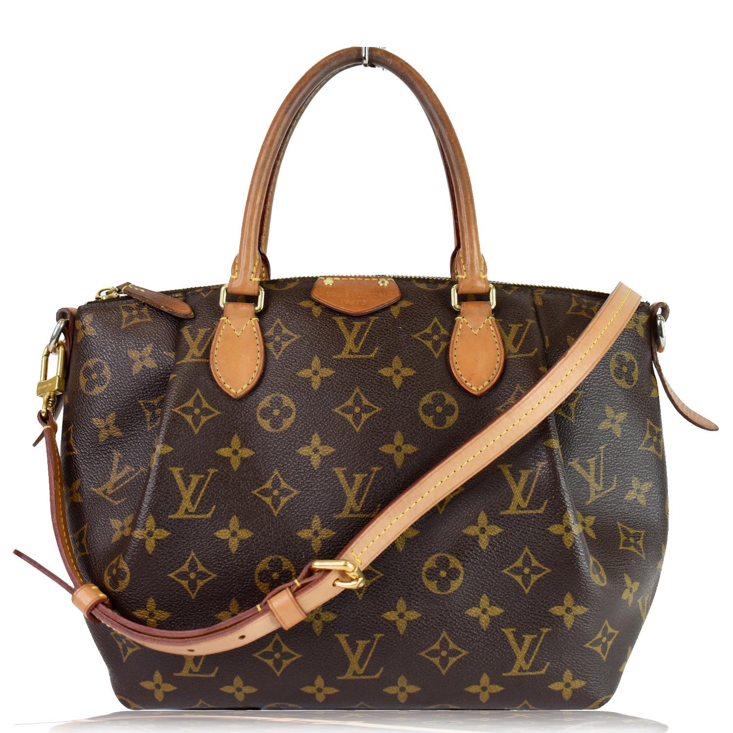 Louis Vuitton Monogram Canvas Turenne MM 2Way Bag Brown