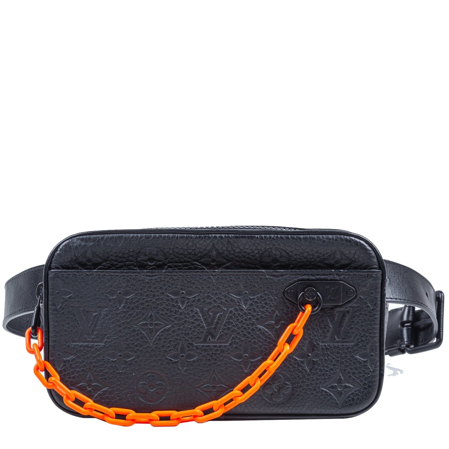 Louis Vuitton Bum/Belt Bag Black Interior Classic Monogram