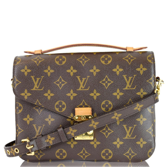 Louis Vuitton Monogram Canvas Pochette Cross Body Bag Handbag Article:  M40780, Brown: : Fashion