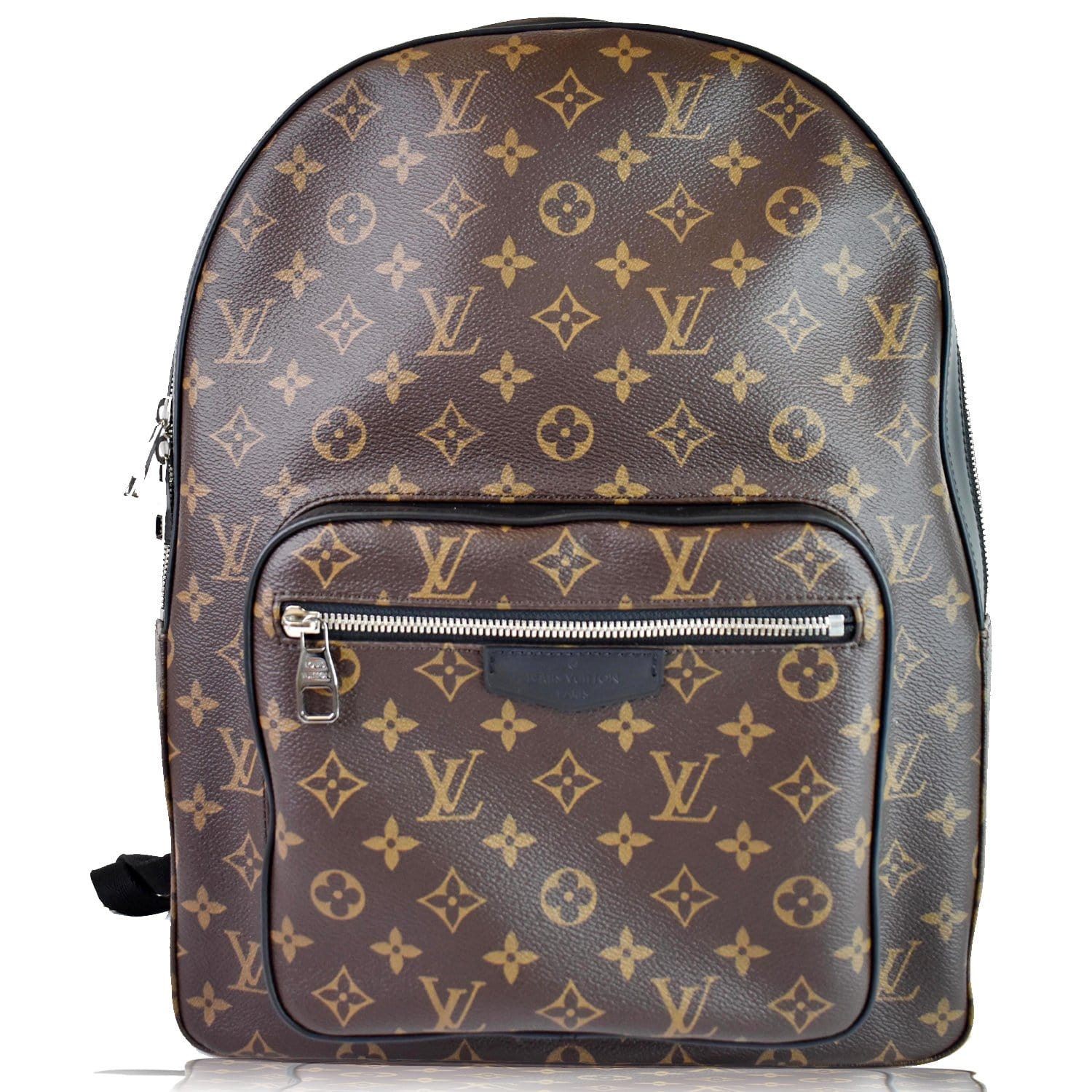 Josh backpack cloth bag Louis Vuitton Brown in Cloth - 37365213