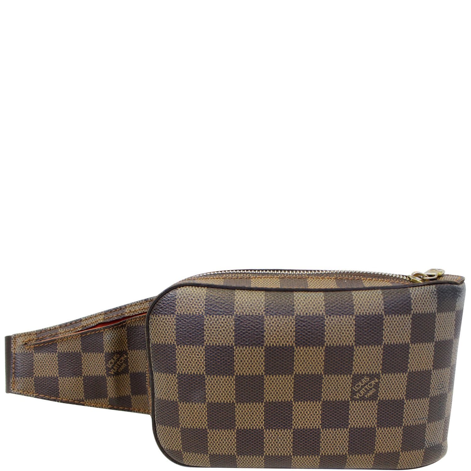 LOUIS VUITTON Geronimos Damier Ebene Hip Bag Brown-US