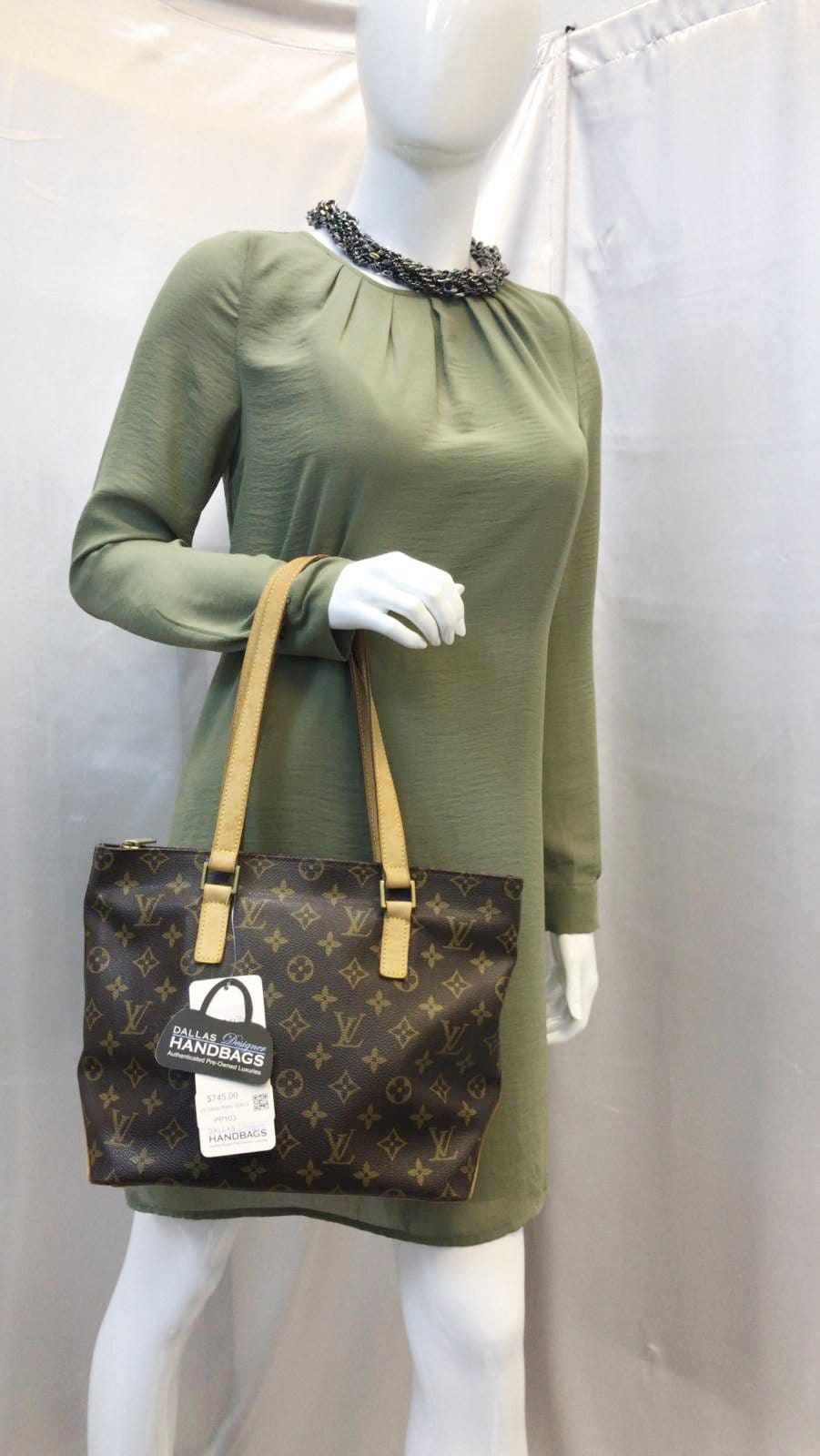 LOUIS VUITTON Monogram Canvas Cabas Piano Shoulder Bag - Sale