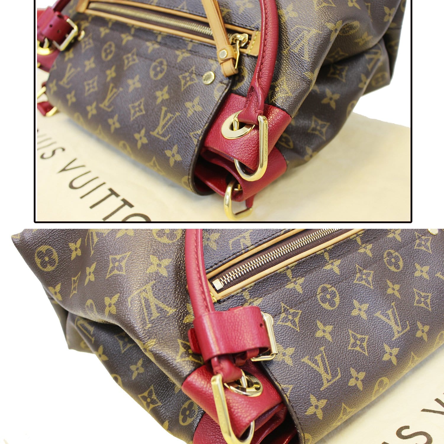 Louis Vuitton Olympe Aurore Monogram Canvas Satchel Bag