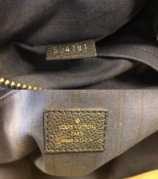 Louis Vuitton Citadine Empreinte GM Brown Leather ref.18405 - Joli