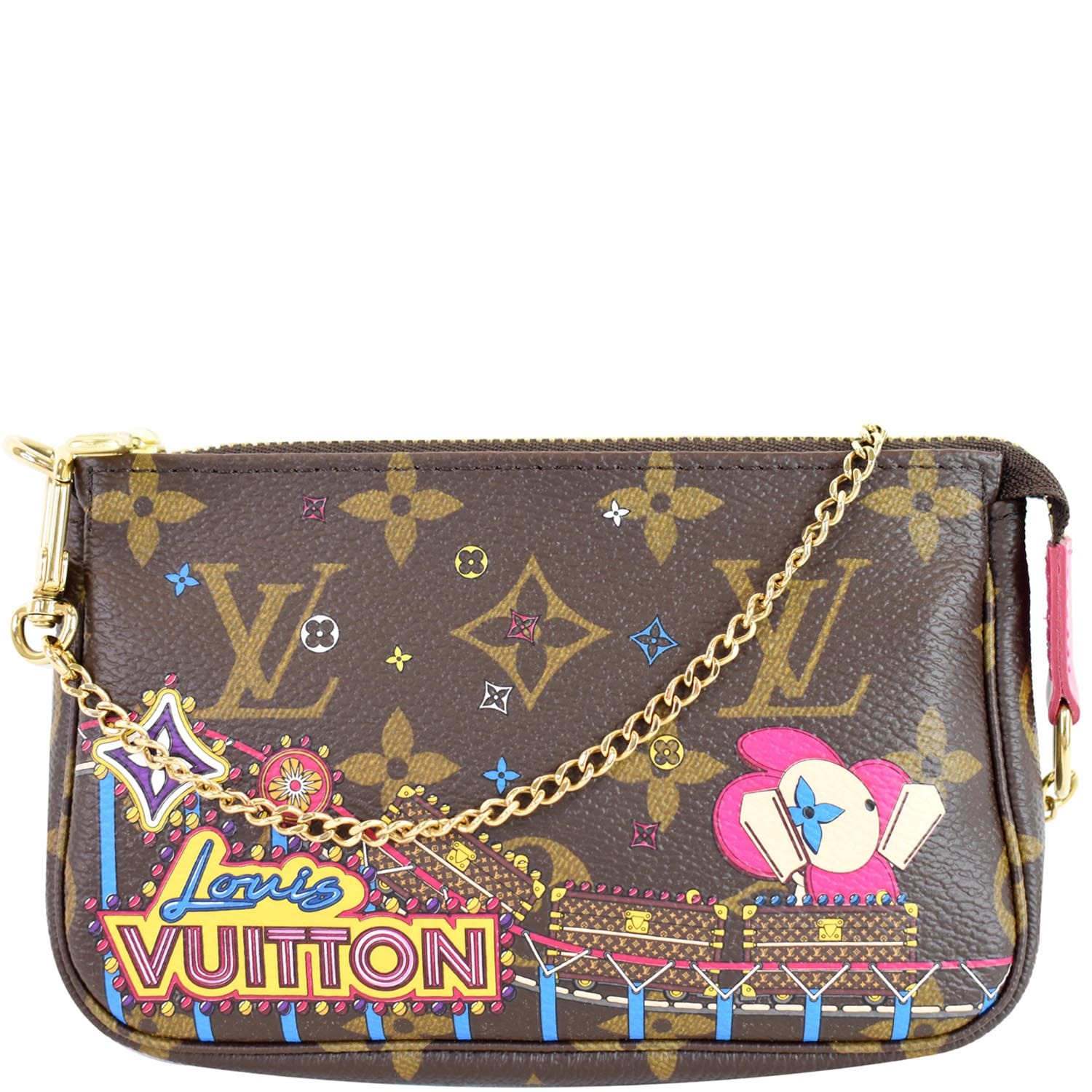 Louis Vuitton, Bags, Mini Pochette Christmas 220 Edition