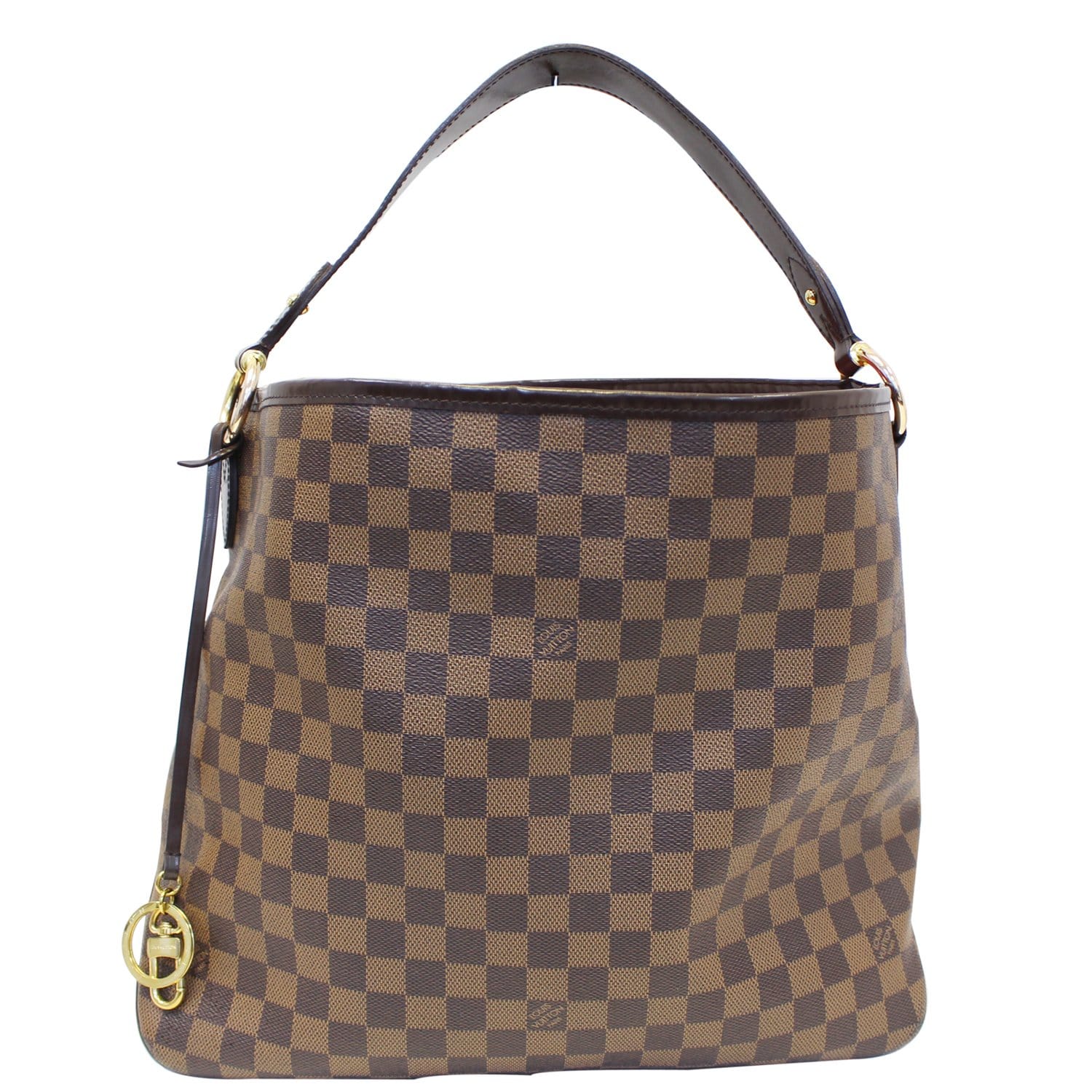 LOUIS VUITTON Damier Ebene Delightful MM Bag. - Bukowskis