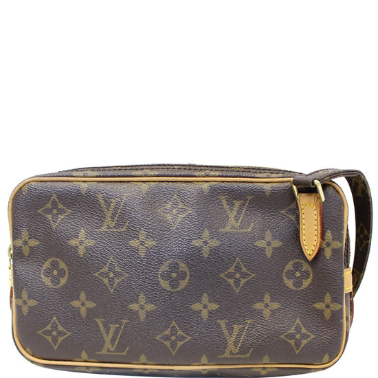 Brown Louis Vuitton Monogram Pochette Marly Bandouliere Crossbody Bag, AmaflightschoolShops Revival