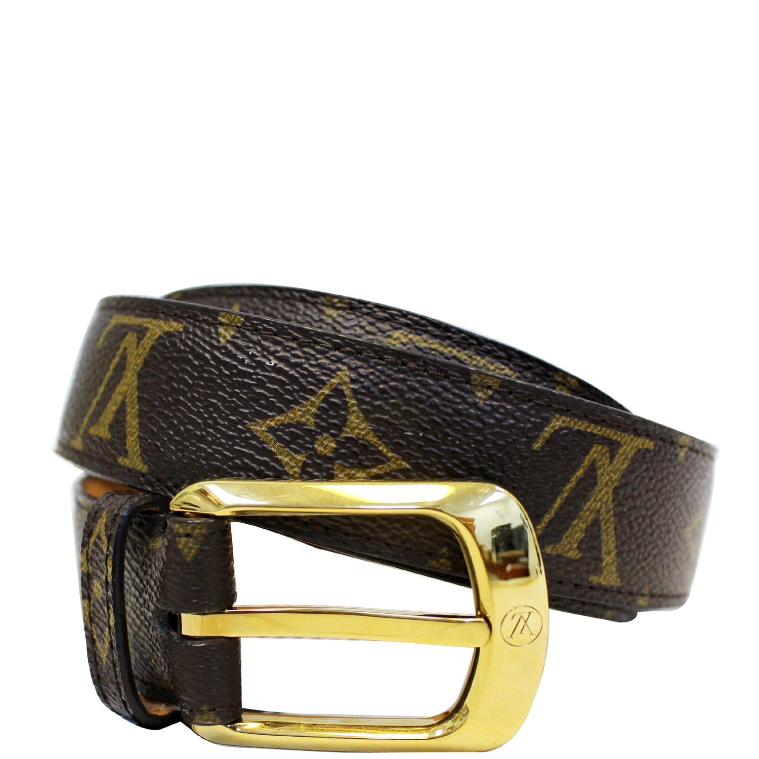 ✖️SOLD✖️ Louis Vuitton Black Initials reversible Belt 80/32 $400.00  Material: Canvas Hardware: Gold-tone Colour: Black Size:…