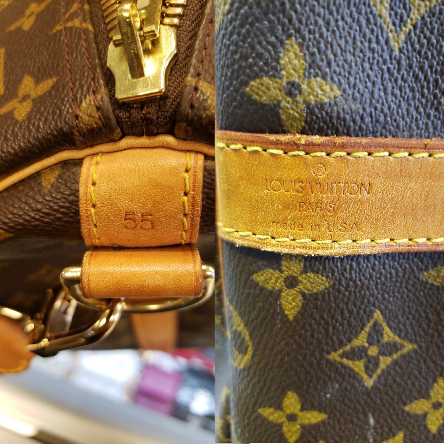 Louis Vuitton Monogram Keepall 55 Bandouliere Duffle Carry-On Bag, France  2000. at 1stDibs