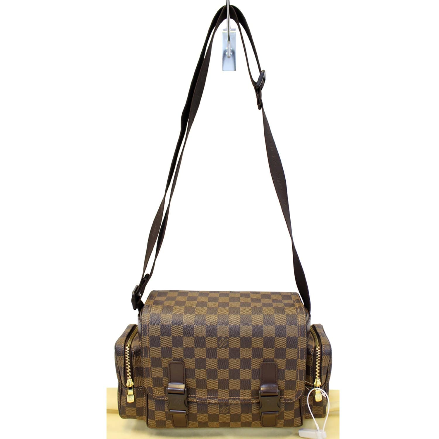 LOUIS VUITTON Melville Reporter Damier Ebene Shoulder Crossbody Bag-US