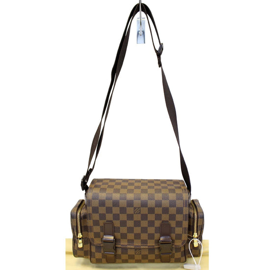 Louis Vuitton Damier Ebene Reporter Melville - Brown Shoulder Bags,  Handbags - LOU805594