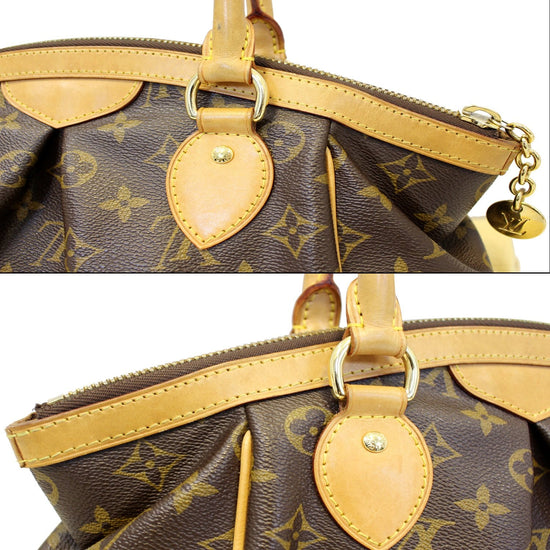 Louis Vuitton Tivoli PM Shoulder Bag Brown Monogram Canvas – Celebrity Owned