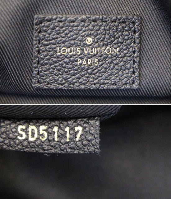 Louis Vuitton Empreinte Ponthieu MM Marine Rouge
