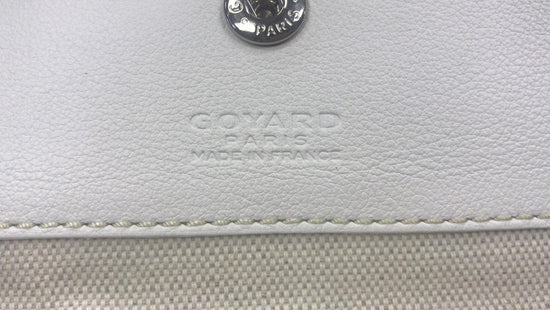 Goyard White Goyardine Coated Canvas St. Louis GM Tote – STYLISHTOP