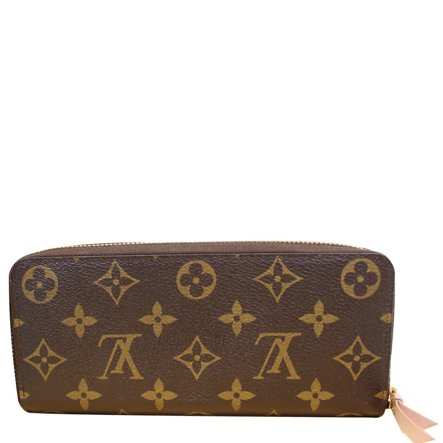 Louis Vuitton Clemence Wallet Monogram Brown/Berry