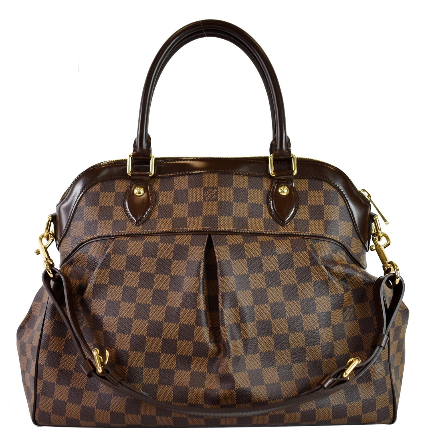 Louis Vuitton Trevi GM Damier Ebene Canvas Brown Cloth ref.595375