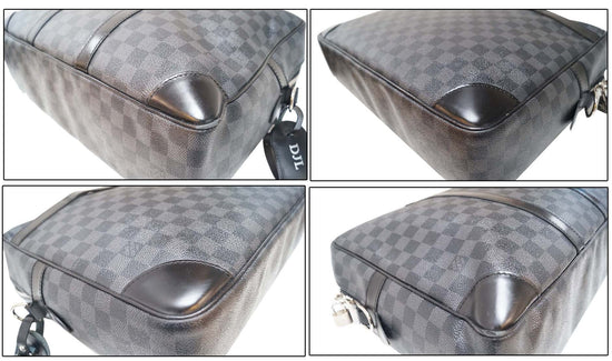 Louis Vuitton, Bags, Auth Louis Vuitton Briefcase Damier Graphite Pdj Nm  N4826