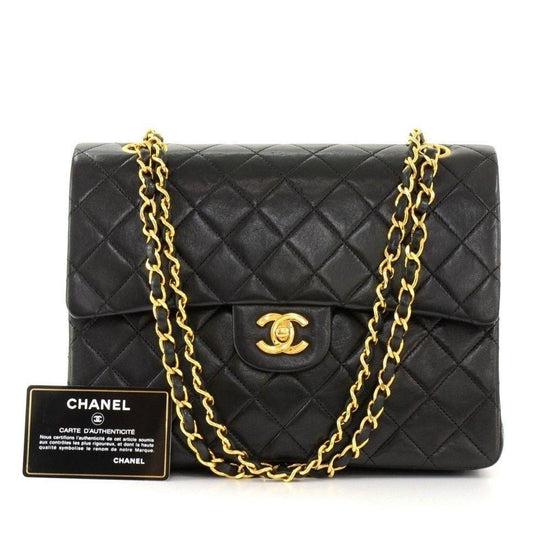 Chanel Vintage Classic Double 10 Med Flap Bag - ADL1536