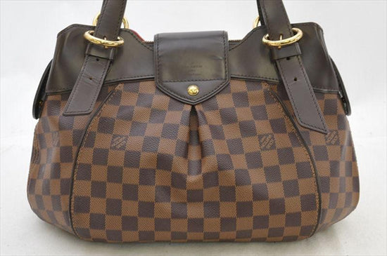 Louis Vuitton Damier Ebene Sistina PM Shoulder Bag