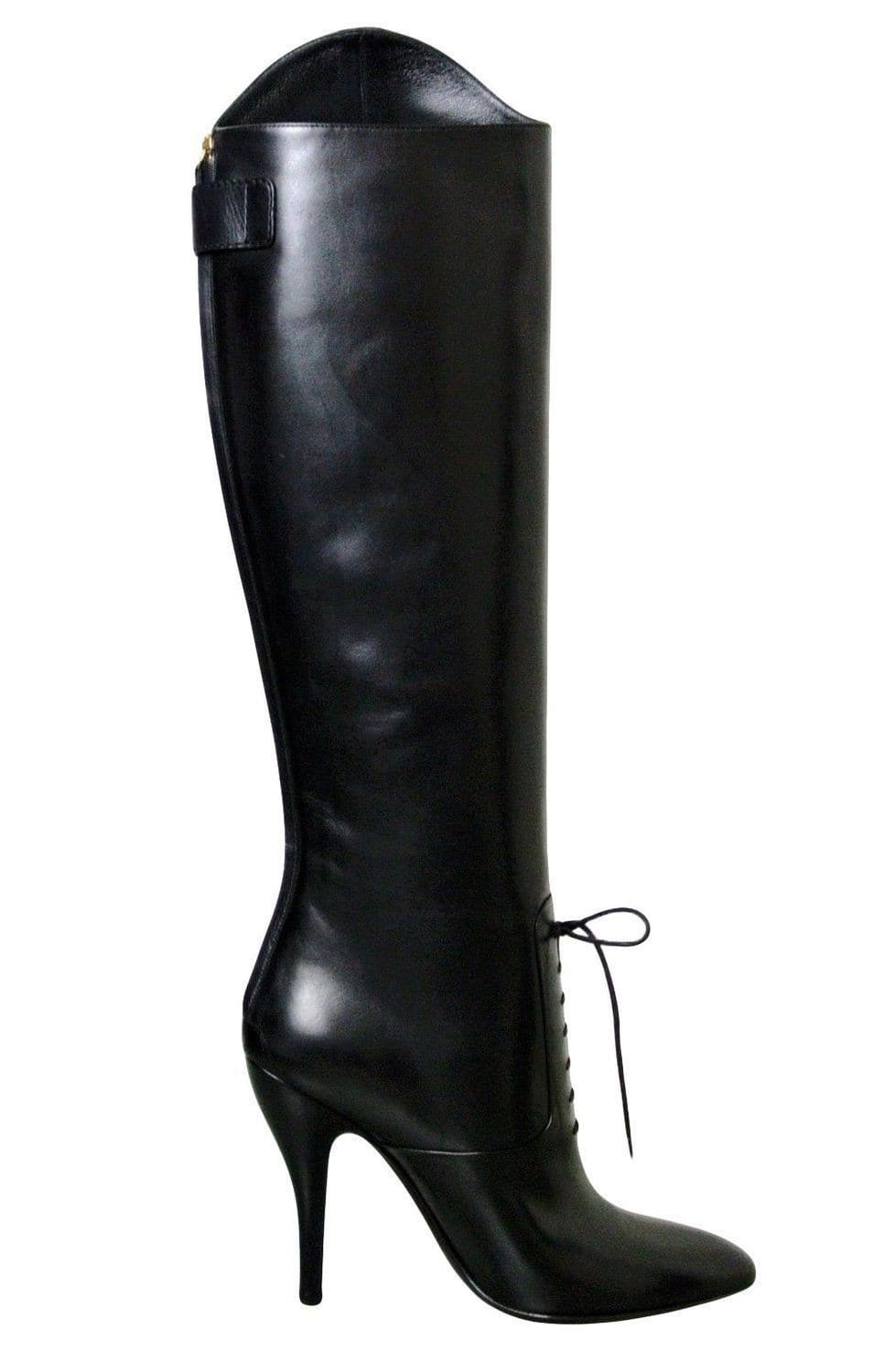Gucci Boots - Gucci Women Leather Elizabeth - Gucci High Heel