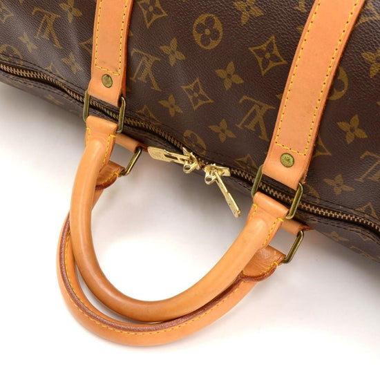 Louis Vuitton Monogram Keepall 50 M41426 Brown Cloth ref.883752 - Joli  Closet