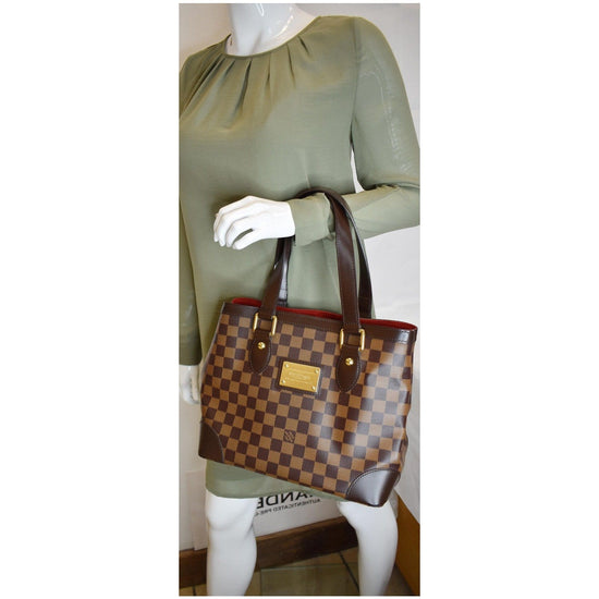 louis vuitton damier ebene hampstead pm very nicely kept bag