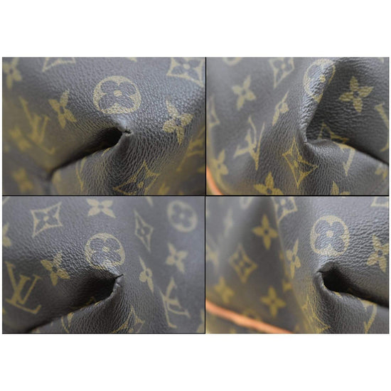 $2000 Louis Vuitton Monogram Canvas Classic Logo Sully MM Shoulder Bag  Purse - Lust4Labels