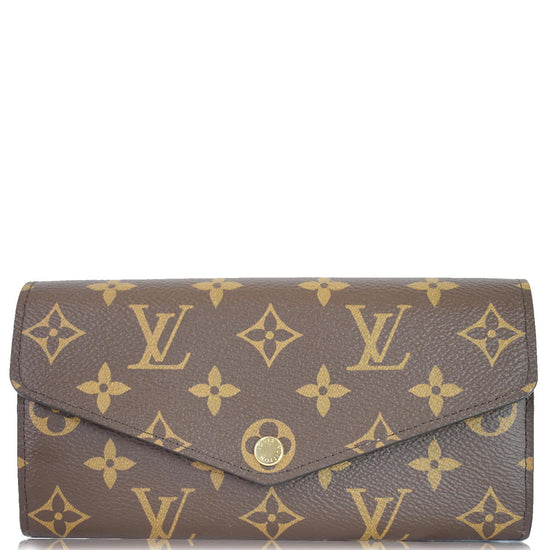 Louis Vuitton Wallet Sarah Illustre Transatlantic Monogram Rose Ballerine  in Coated Canvas with Gold-tone - US