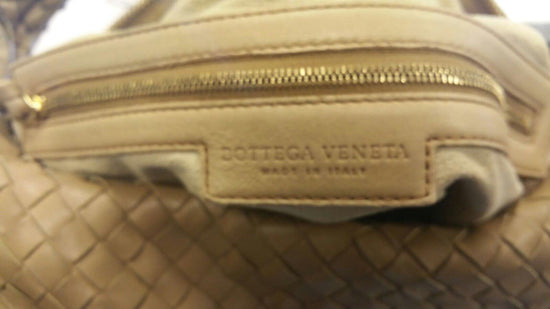 Bottega Venetta Hobo Bag Espresso Intrecciato Nappa Leather