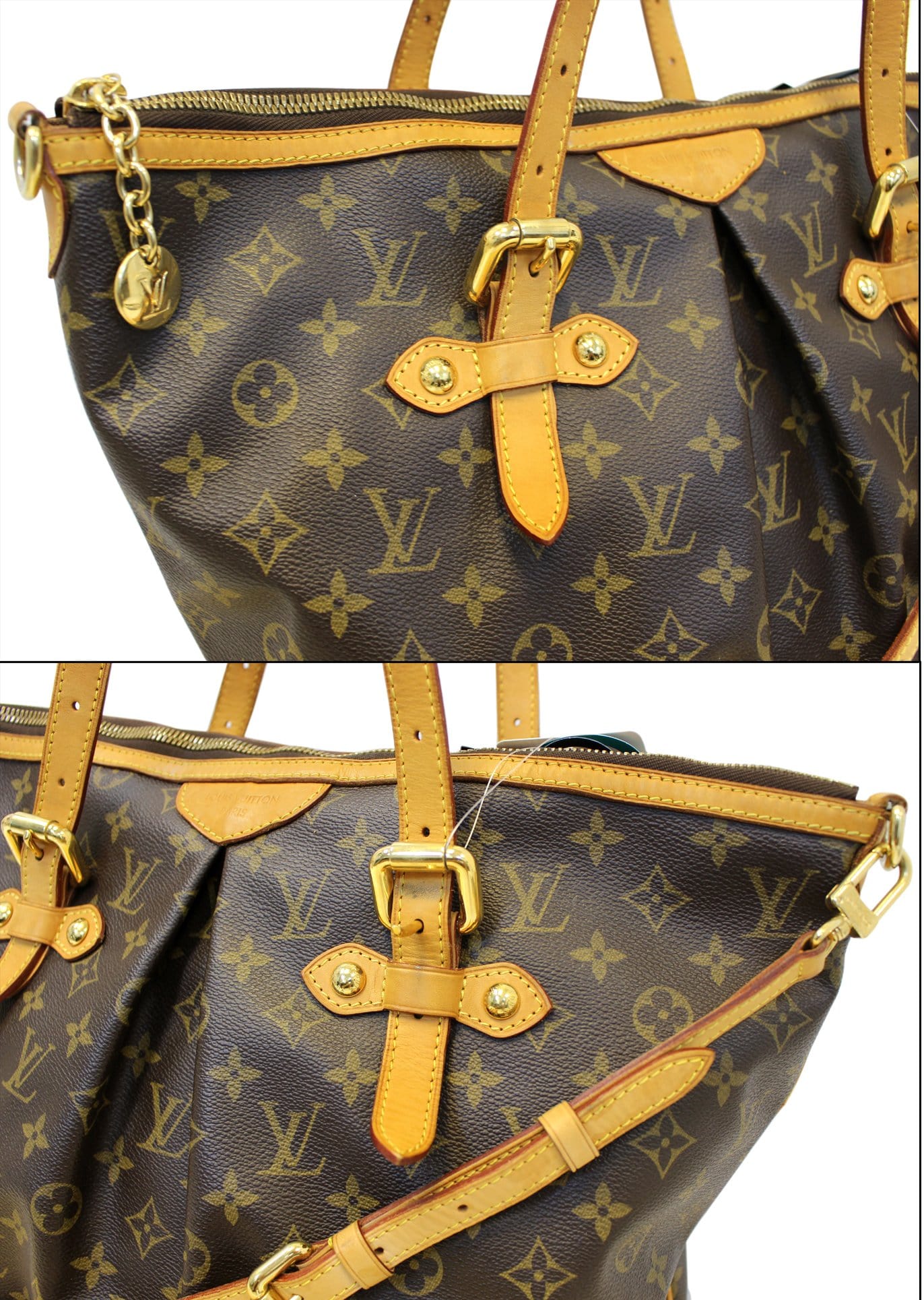 LOUIS VUITTON Palermo GM Monogram Canvas Tote Shoulder Bag