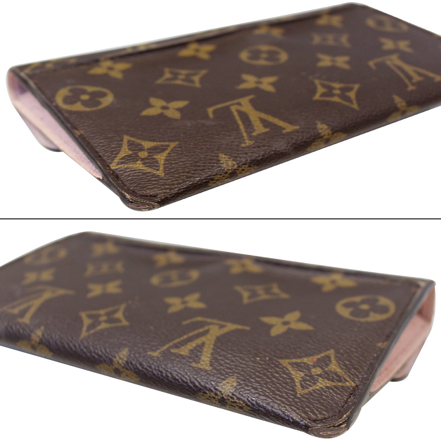 LOUIS VUITTON Jeanne Monogram Canvas Wallet Rose Ballerine-US