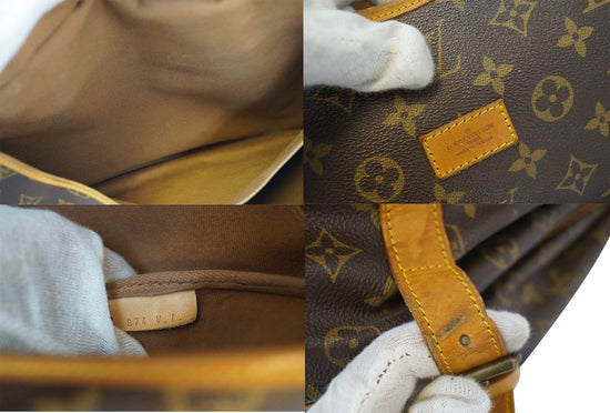 Louis Vuitton - Brown Monogram Canvas Saumur Monogram 43 Shoulder Bag –  Every Watch Has a Story