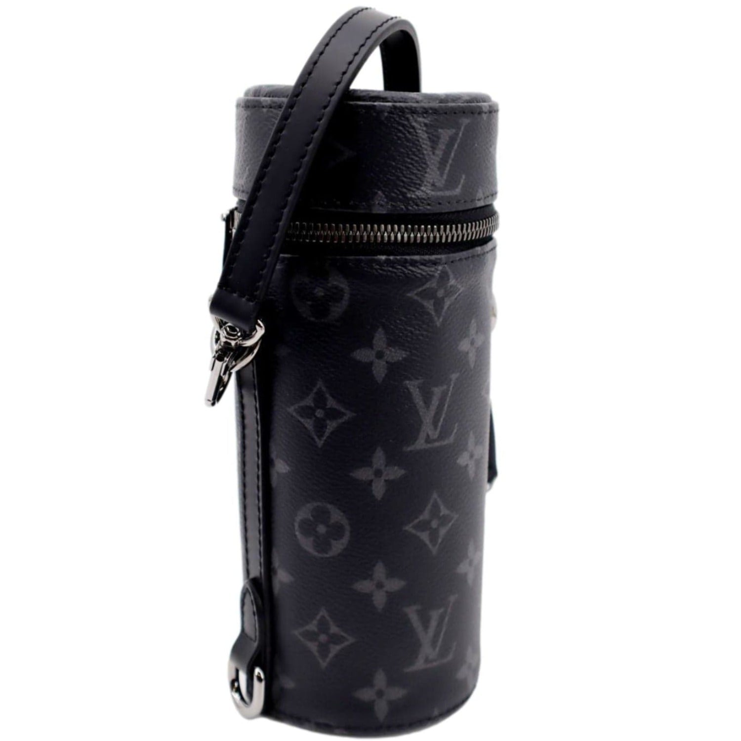 Louis Vuitton 3 Watch Case Eclipse Monogram Eclipse