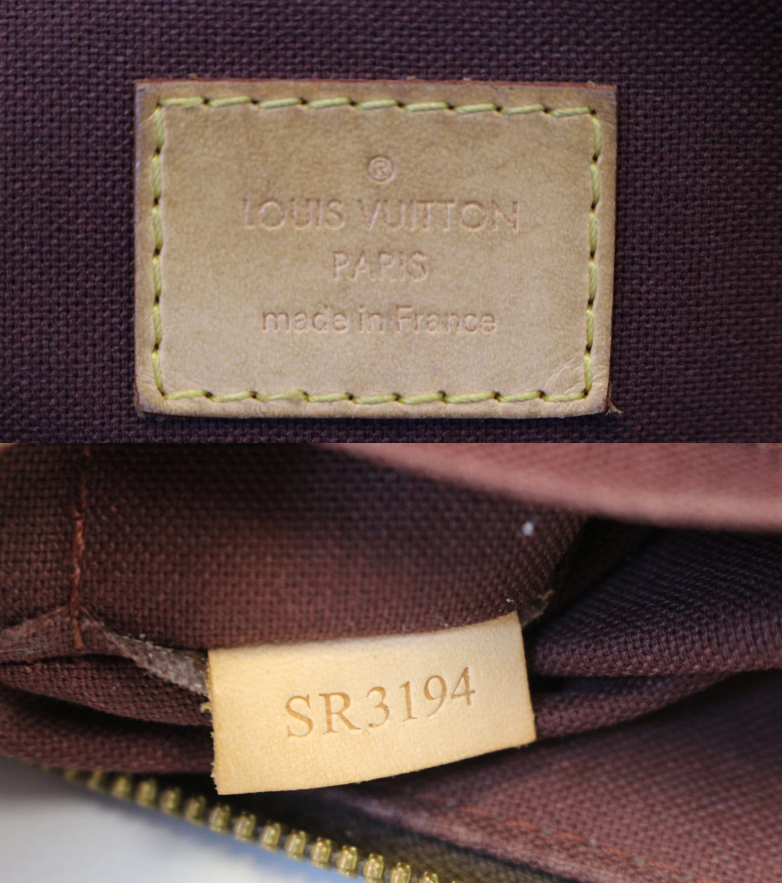 Cozy brown Wellsoft fabric with LV inspired Monogram print