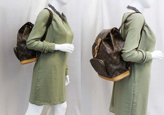 Louis Vuitton Monogram Montsouris GM - Brown Backpacks, Handbags -  LOU807774