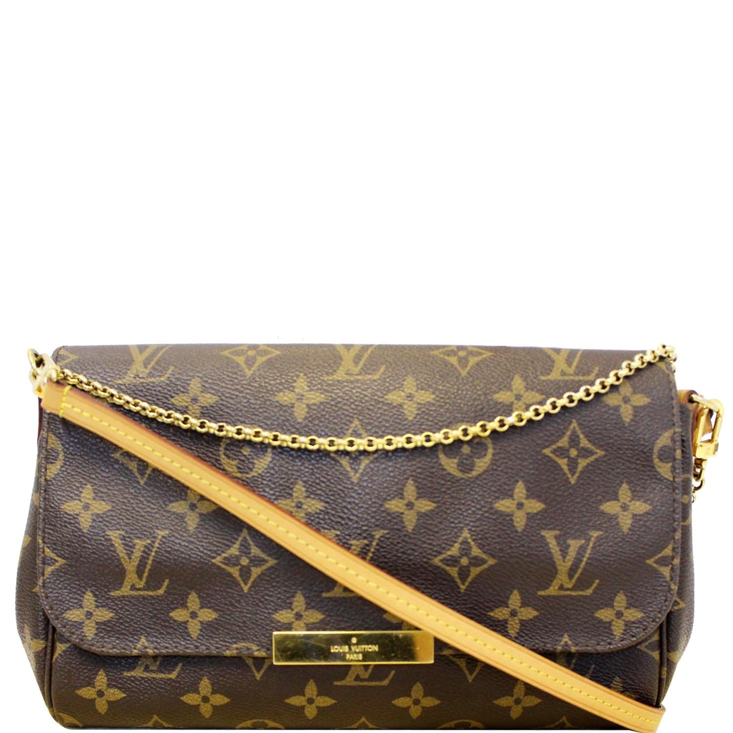 LOUIS VUITTON Favorite MM Monogram Canvas Crossbody Bag Brown-US