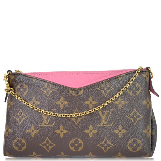 Louis Vuitton Clutch Pallas Monogram Black/Brown - GB