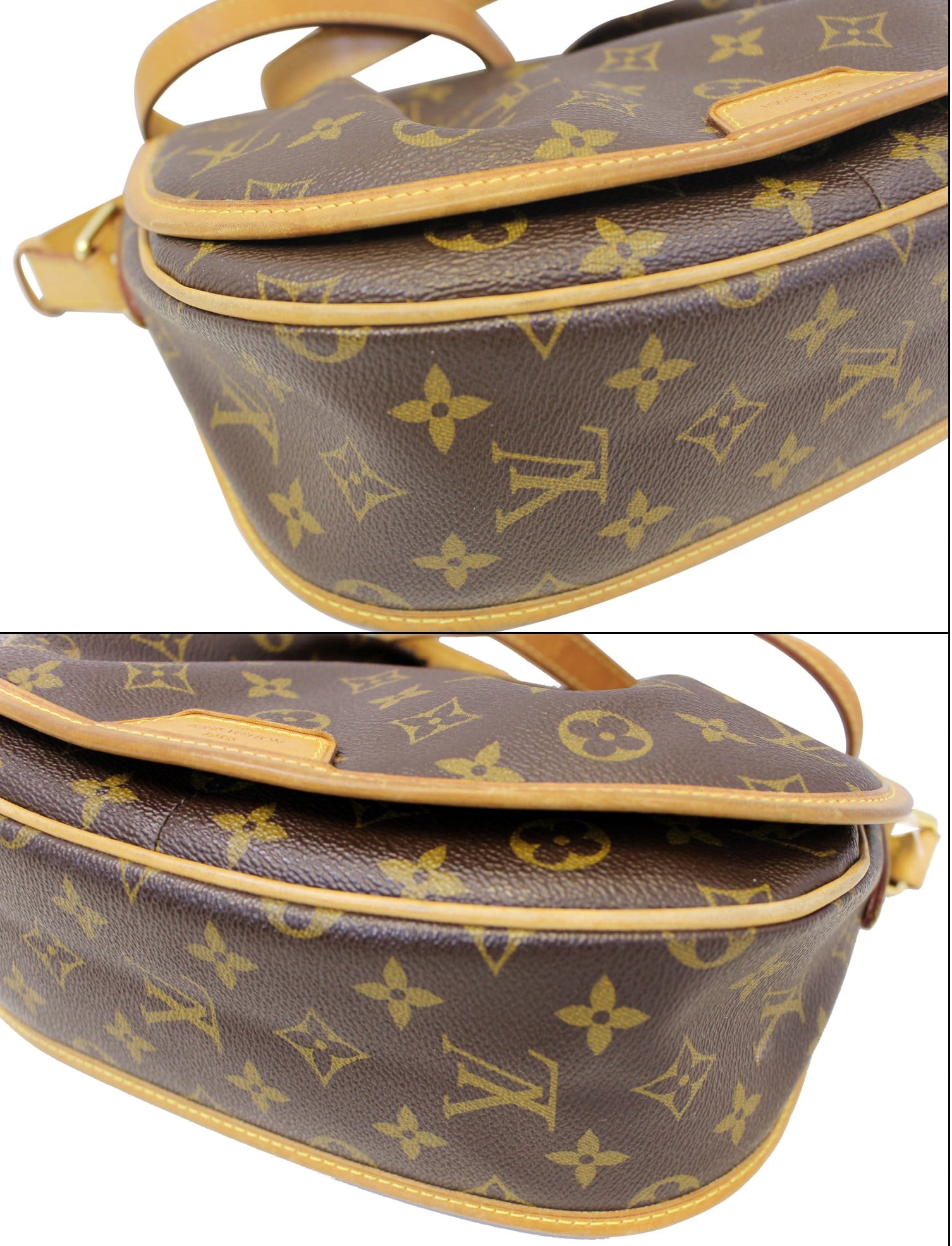 LOUIS VUITTON Menilmontant PM Monogram Canvas Shoulder Crossbody Bag-US